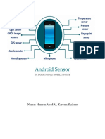 Android Sensor: Name: Haneen Abed AL-Kareem Shakeer