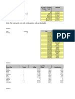 Excel Practice - ExcelR