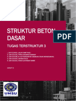 Tugas Terstruktur 3 - Struktur Beton Dasar - Group D - 4D1