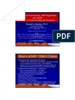 What Is ADHD? DSM-5 Criteria: Executive Functioning, Self-Regulation, and