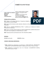 Curriculum Vitae Mauricio Corre