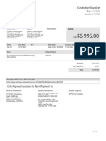 Folsom Construction Management LLC Invoice 107889