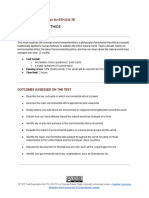 Environmental Ethics: TECEP® Test Description For ETH-210-TE