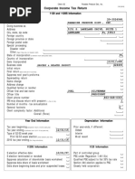 Corporate Income Tax Return: Paradise Produce Dist., Inc. 59-3024048