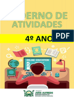 Caderno de Atividades.4° ano.Completo