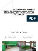 Dokumentasi Pengaturan Ruangan Untuk Kepentingan Orang Dengan Disabilitas, Anak-Anak