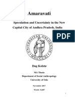 Speculation and Uncertainty in Amaravati