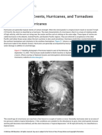 Extreme Wind Events, Hurricanes, & Tornadoes