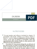 Lecture Note 12 Duress