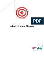 Lakshya User Manual