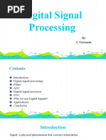 Digital Signal Processing TS