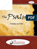 The Psalms, Poetry On Fire (The - Brian Simmons