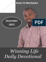 Winning Life Daily Devotional December 2021