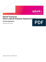 Splunk Enterprise Inherit A Splunk Enterprise Deployment 8.0.5