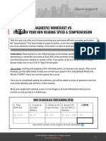Worksheet Diagnostic Worksheet 3