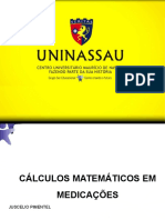 Aula Calculos Matematicos em Medicacoes