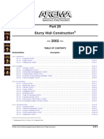 Slurry Wall Construction - 2002 - : Section/Article Description