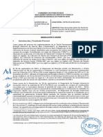 Resolución Sobre Aumento en La Factura de La Luz en El Primer Trimestre 2022