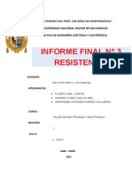 Informe Final 3 Resistencia