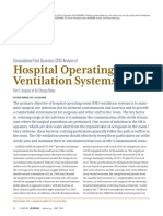 Hospital Operating Room Ventilation Systems: Computational Fluid Dynamics (CFD) Analysis of