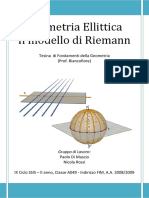 Geometria Ellittica di Riemann