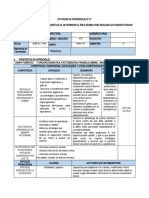 Actividad de Aprendizaje