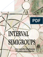 Interval Semigroups