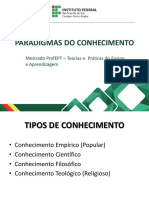 5 - Paradigmas Do Conhecimento