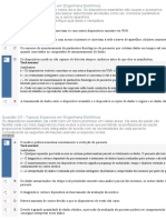 Apols 1,2 e 3 de Tópicos Especiais em Engenharia Eletrônica