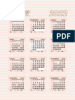 Calendário 2022 - Editado