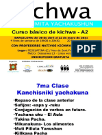 Dia 7 Curso Kichwa A2 BCN11