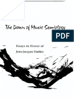 (Livro) Dunsby Goldman The Dawn of Music Semiology Essays Musicologia