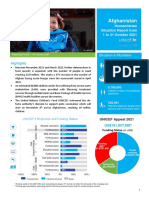 Afghanistan Humanitarian SitRep October 2021