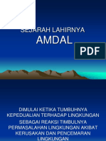 03 Pertemuan 3 - Sejarah Lahirnya AMDAL