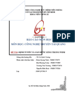 BÁO CÁO ĐỊNH TUYẾN VÀ GÁN BƯỚC SÓNG WDM