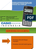 Power Point EKSPONENSIAL