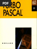 Turbo Pascal Version 6.0 Users Guide 1990