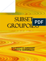 Subset Groupoids