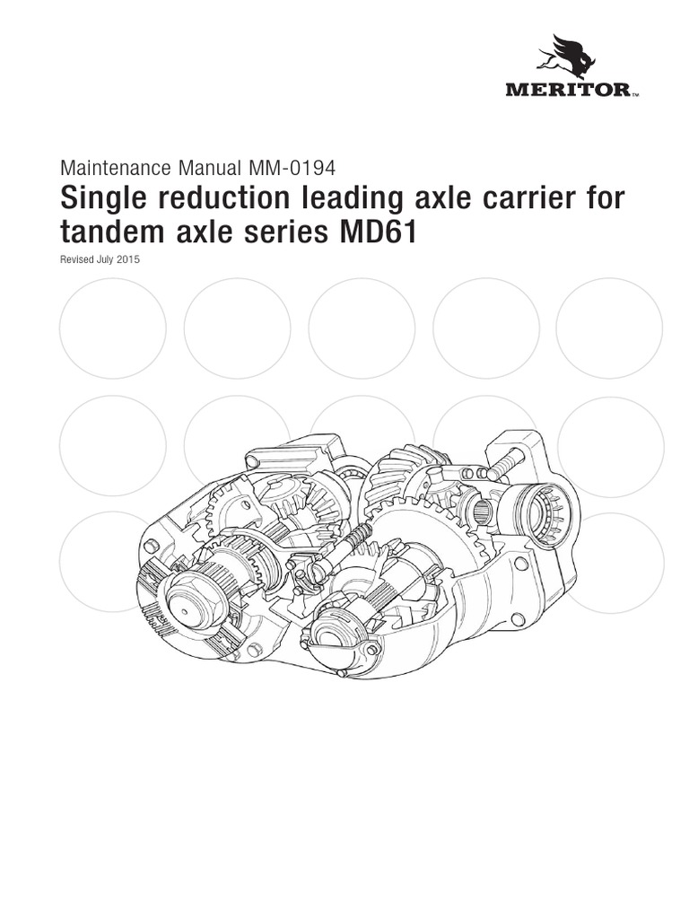 Merit or | PDF | Gear | Axle