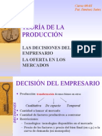Teoría de La Produccion