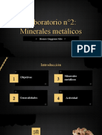 Lab 2 - Minerales No Metálicos