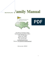Host Family Manual: Revision Date: 09/2014