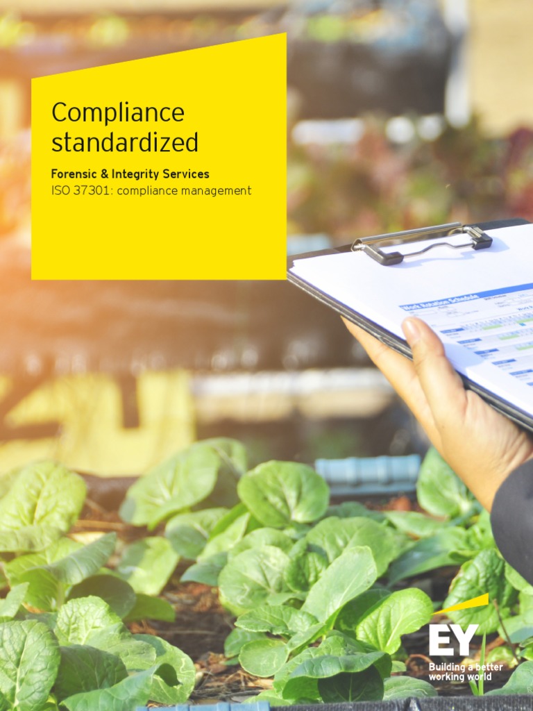 Compliance Standardized: Forensic & Integrity Services ISO 37301 ...
