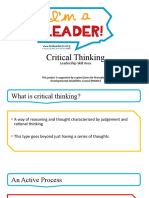 Critical Thinking: Leadership Skill Area