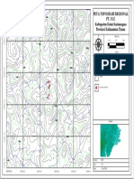 Peta Topografi Regional PT. XYZ