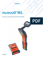 RD5000 WL: Easy To Use, Single Frequency Pipe and Cable Locator