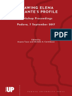Drawing Elena Ferrante'S Profile: Workshop Proceedings Padova, 7 September 2017