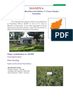 Mandya: Zonal Agricultural Research Station, V.C.Farm, Mandya Karnataka