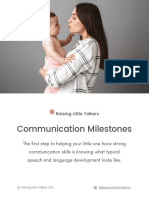 RLT Communication Milestone Checklist