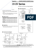 PQ05RF2/21/2V Series: Outline Dimensions Features